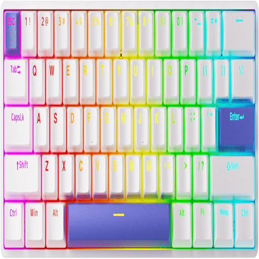 ラピッドトリガー 60% ゲーミングキーボード ホワイト｜GetGadgetGot