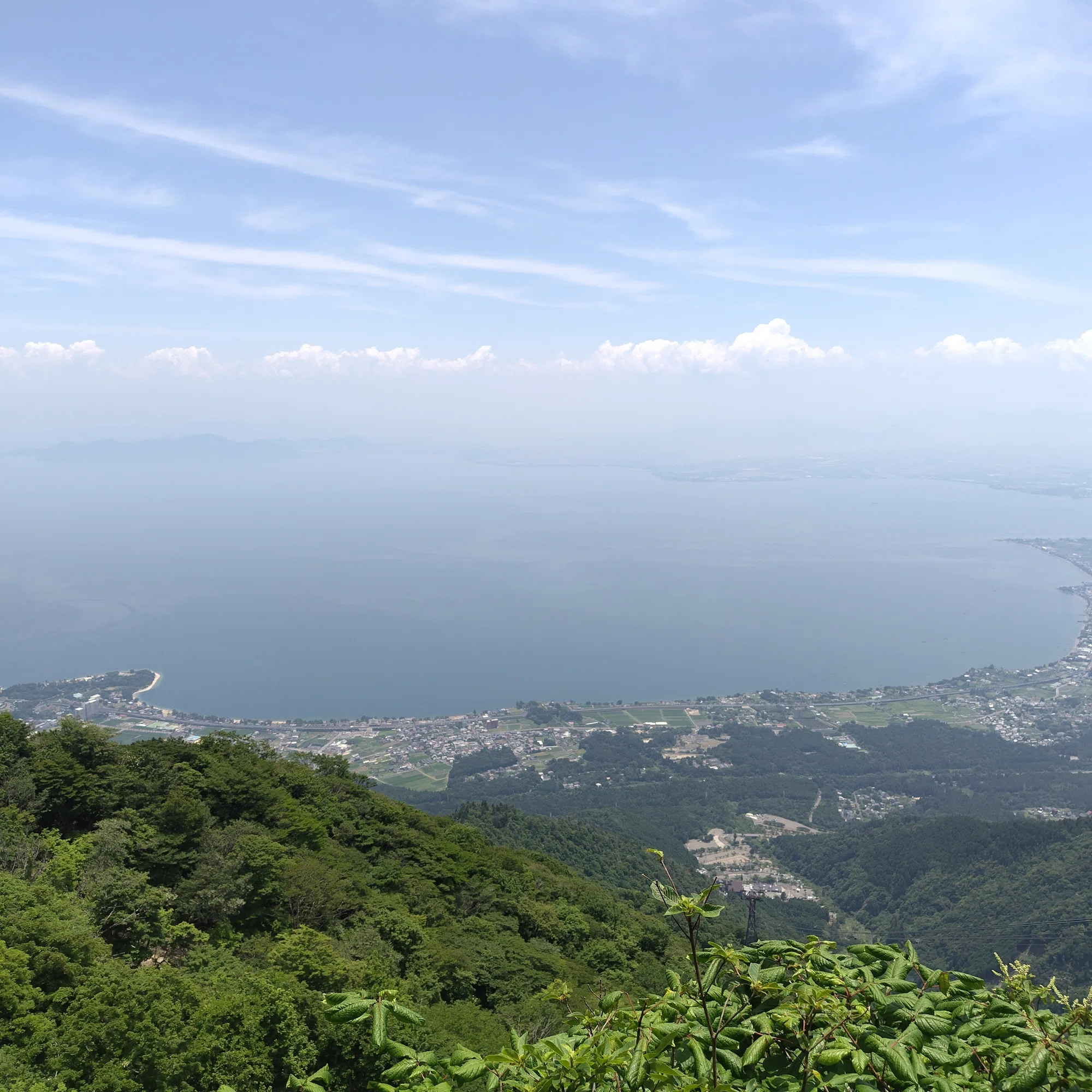 登ってるときは