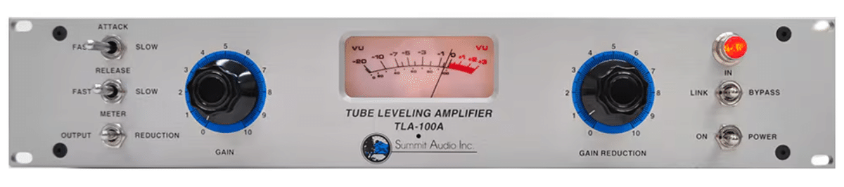 レビュー】小さな巨人！Summit Audio TLA-50がもたらす真空管コンプの