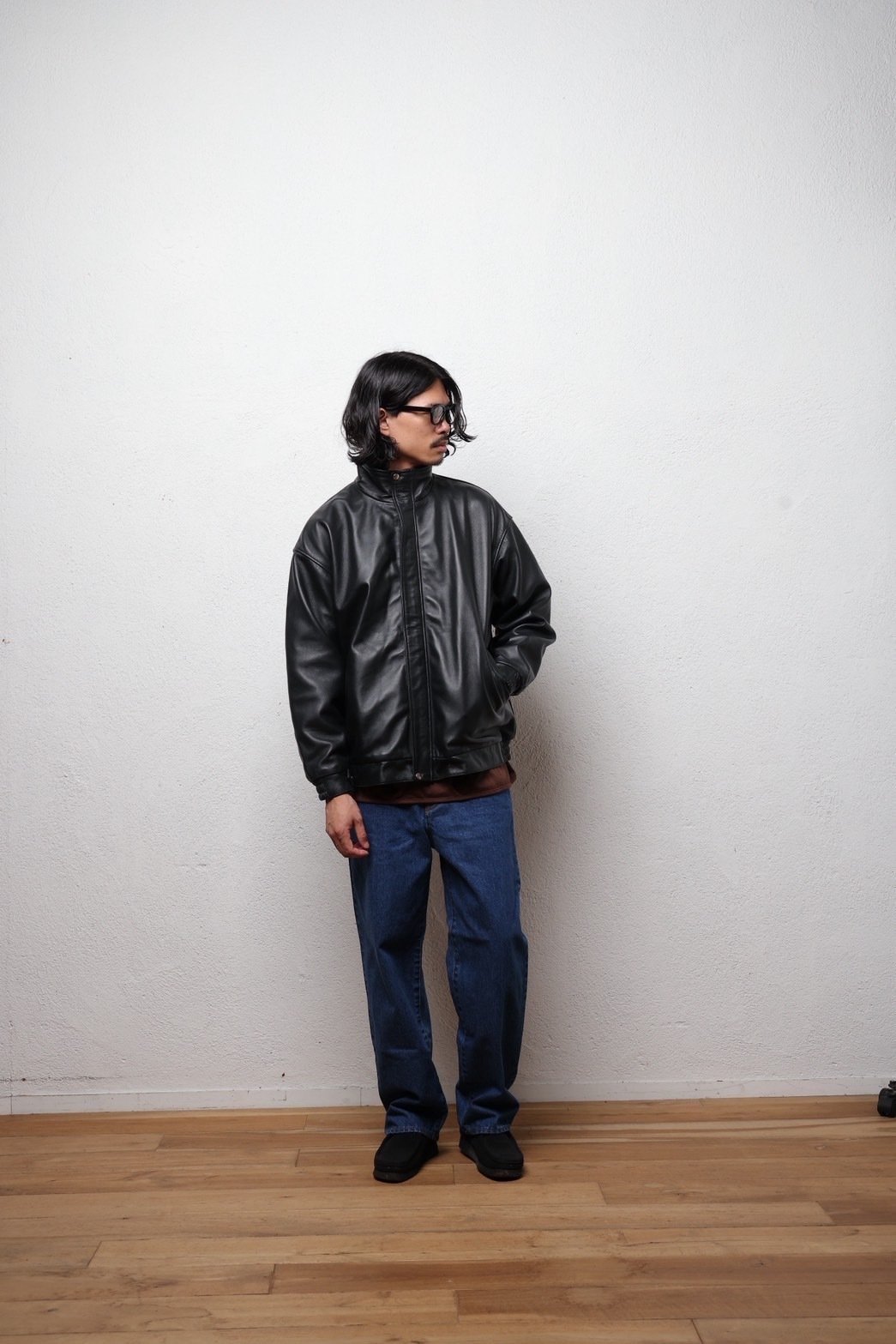 ジャケット・アウター EDIT CLOTHING sheep leather blouson 70644B5C-CDF2-4B01-BA9C-