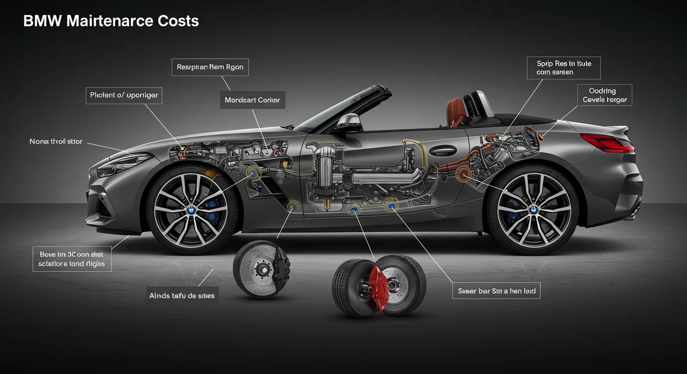 BMW Z4の維持費と主要部品交換費用