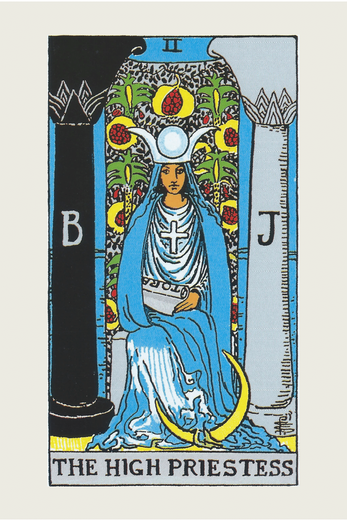 1枚のタロットが教えてくれること 第2回女教皇 ― 静けさの中の知恵｜enju