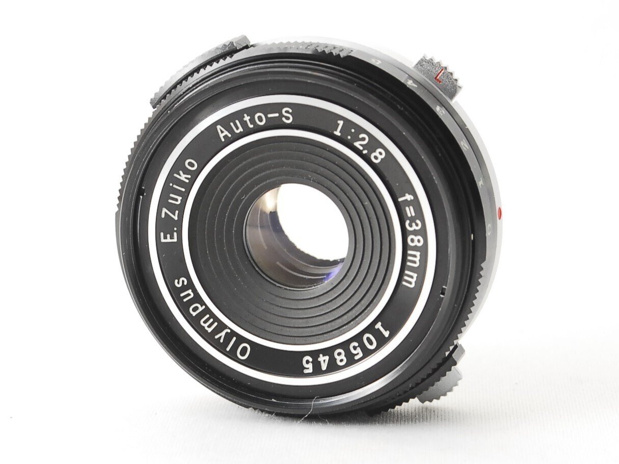 Olympus F.Zuiko 38mm F/1.8 ペンF用レンズの分解｜フィルム