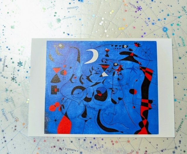 陶板　ジョアンミロ　月のまなざし　OJO DE LUNA ミロを見ろ！…いや、見てねって言いたいだけのnote【ミロ展@東京