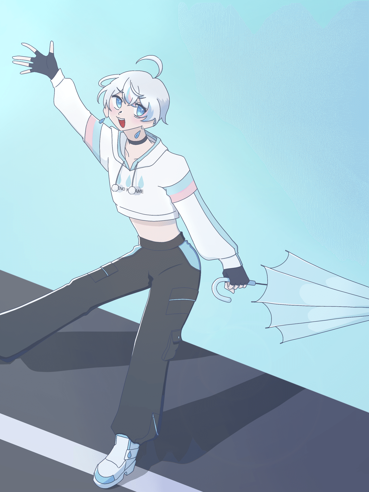 シクフォニの雨乃こさめさんを描きました｜negitoro