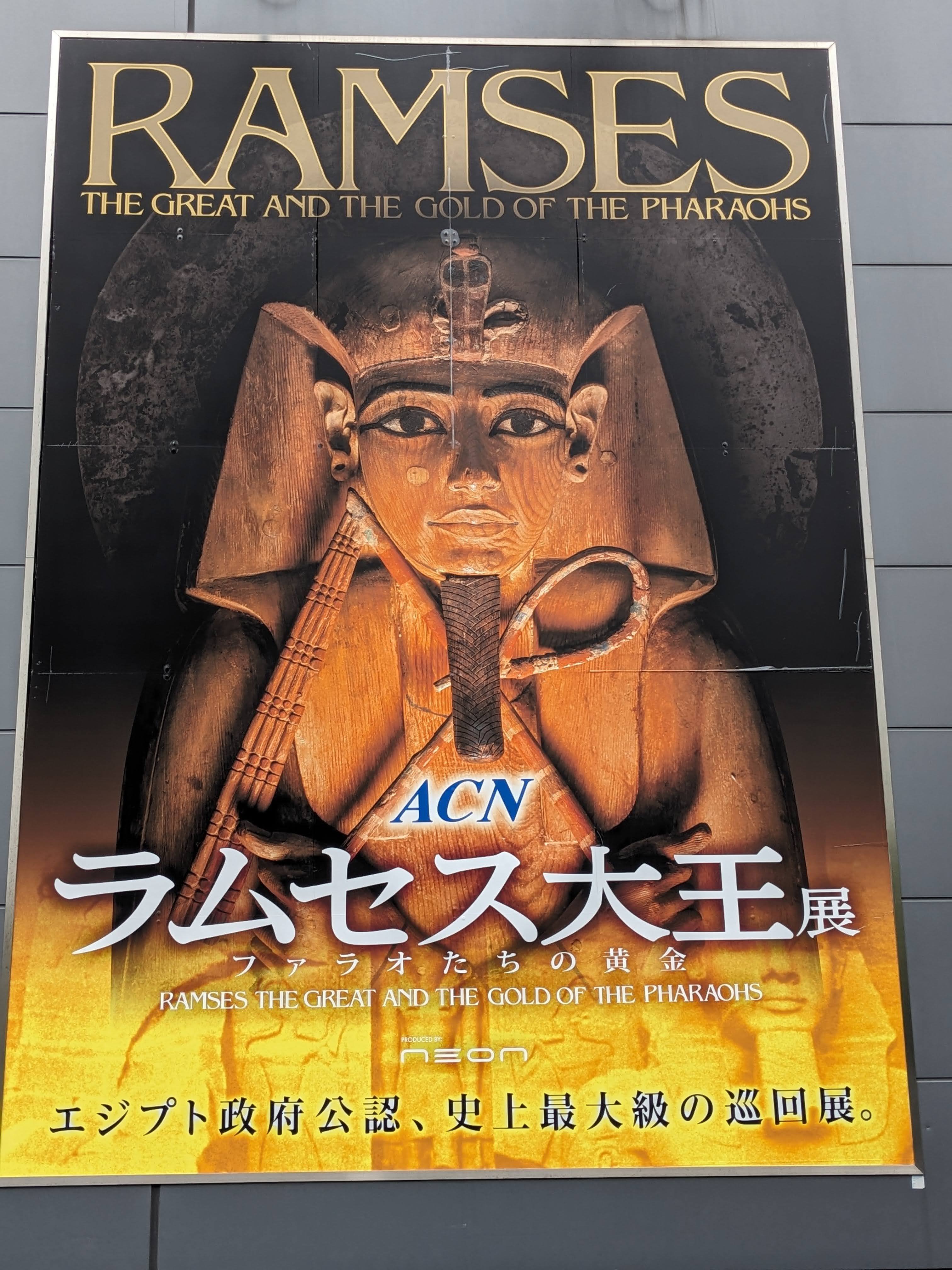 ふらっと「ラムセス大王展」in豊洲｜タカココ
