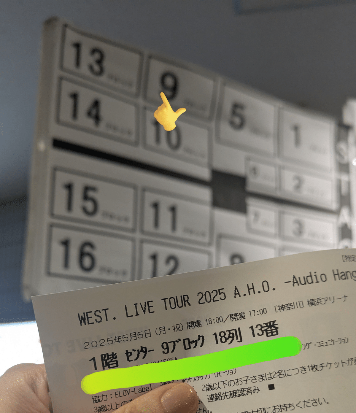 ひよっこジャス民、初めてのアリツアジョイン。 * WEST. LIVE