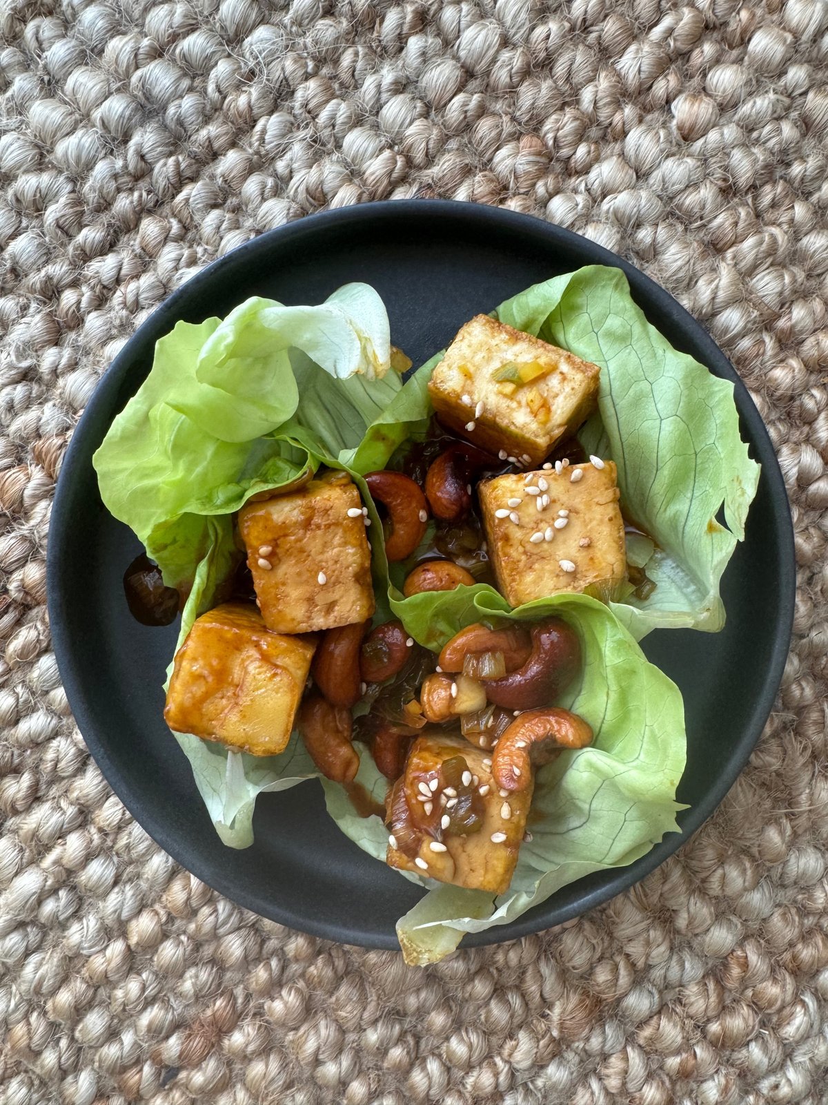 豆腐レタスラップ