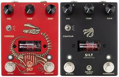 WALRUS AUDIO Silt Harmonic Fuzzは、真空管12AU7チューブを搭載した