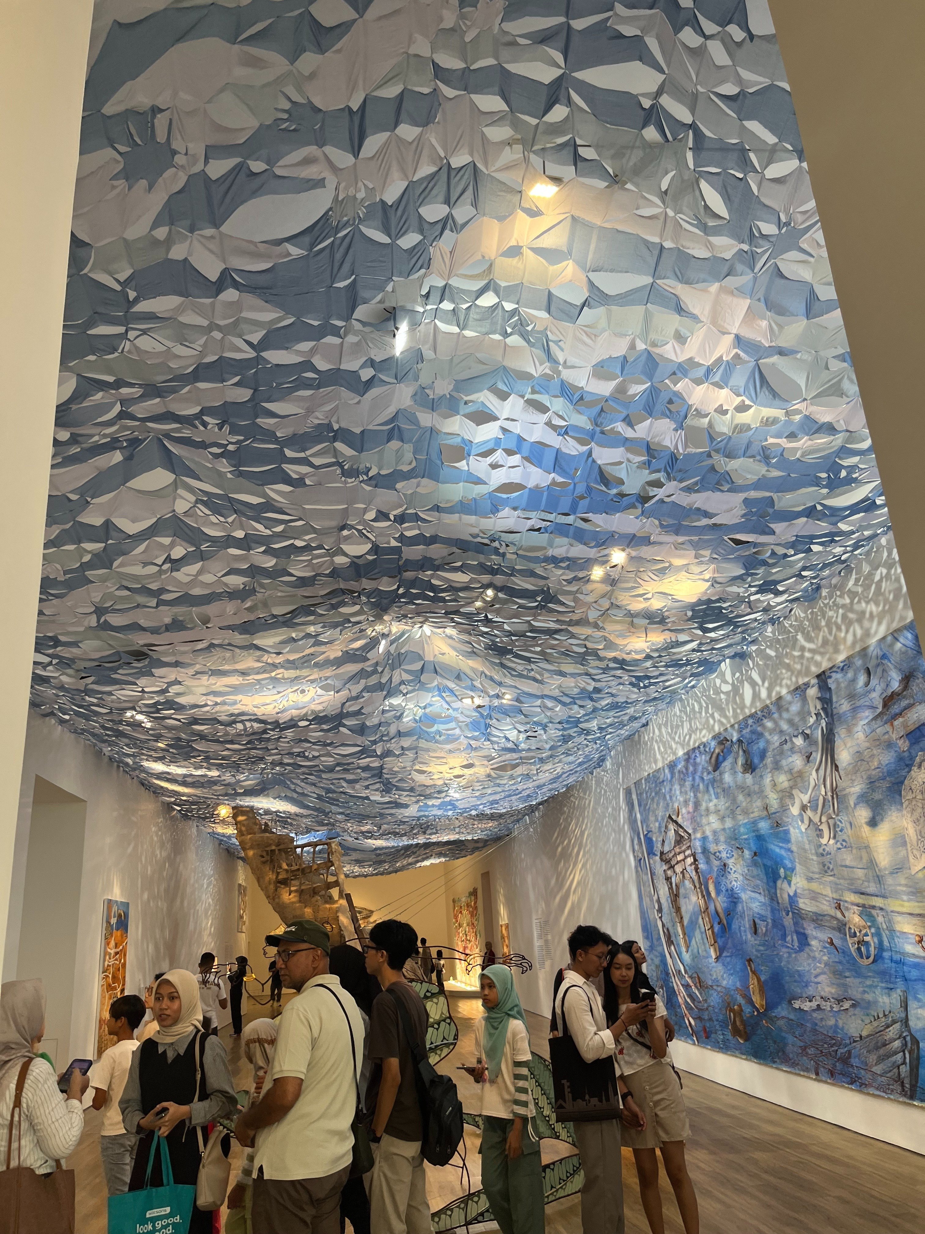 Jakarta Art] : The Sea is Barely Wrinkled : Kei Imazu : 今津景の