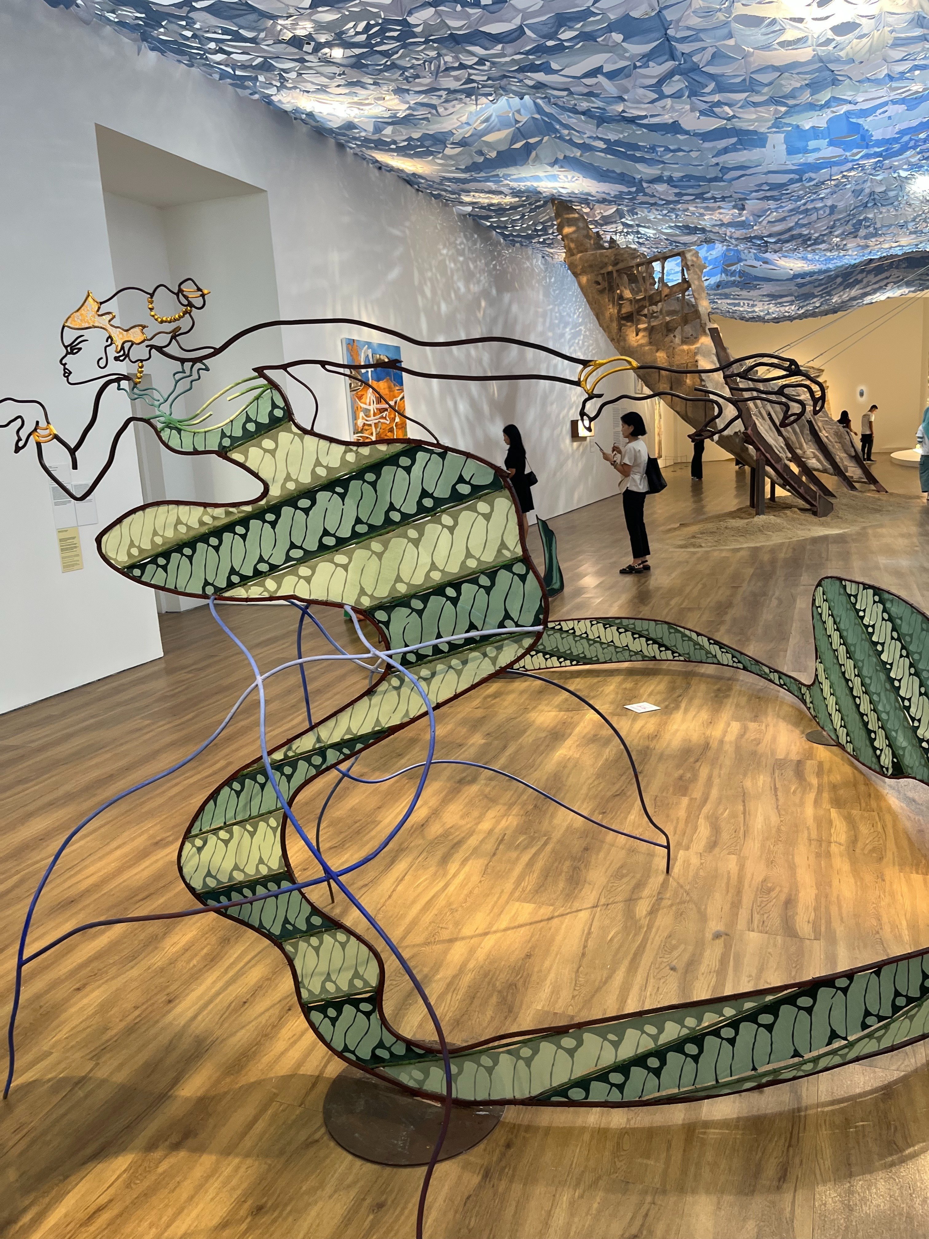 Jakarta Art] : The Sea is Barely Wrinkled : Kei Imazu : 今津景の