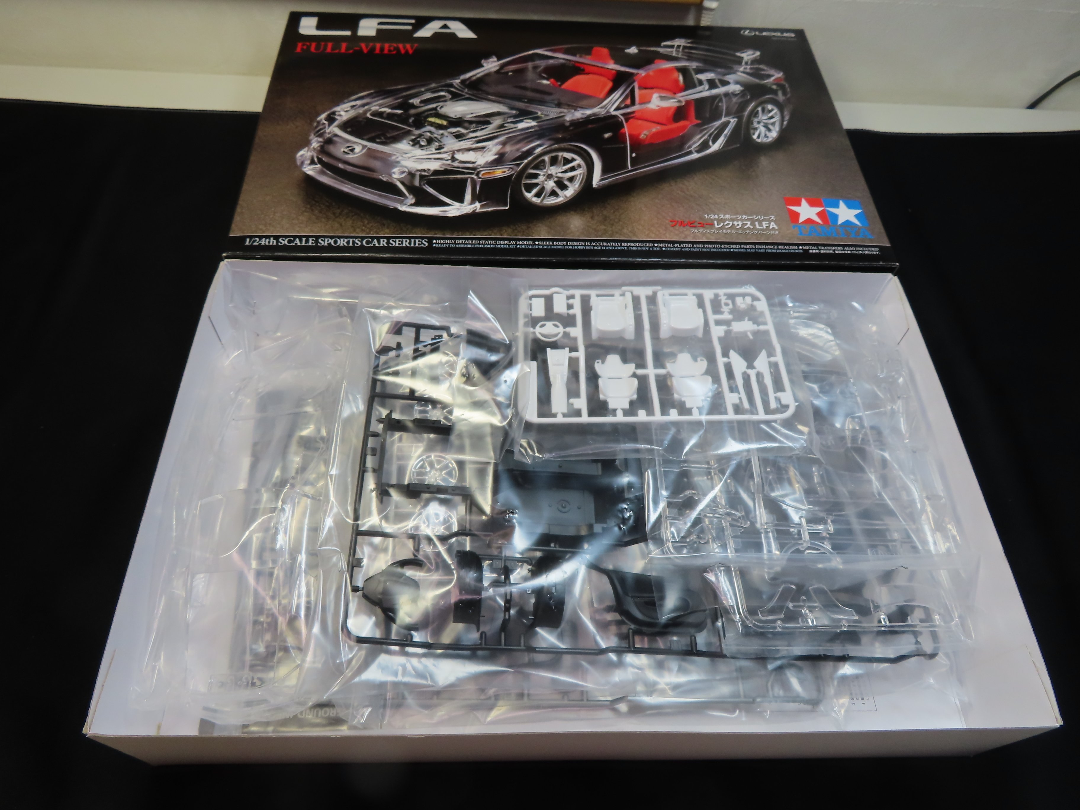 TAMIYA】LEXUS LFA FULL-VIEW｜積みプラ大好きオヤジ