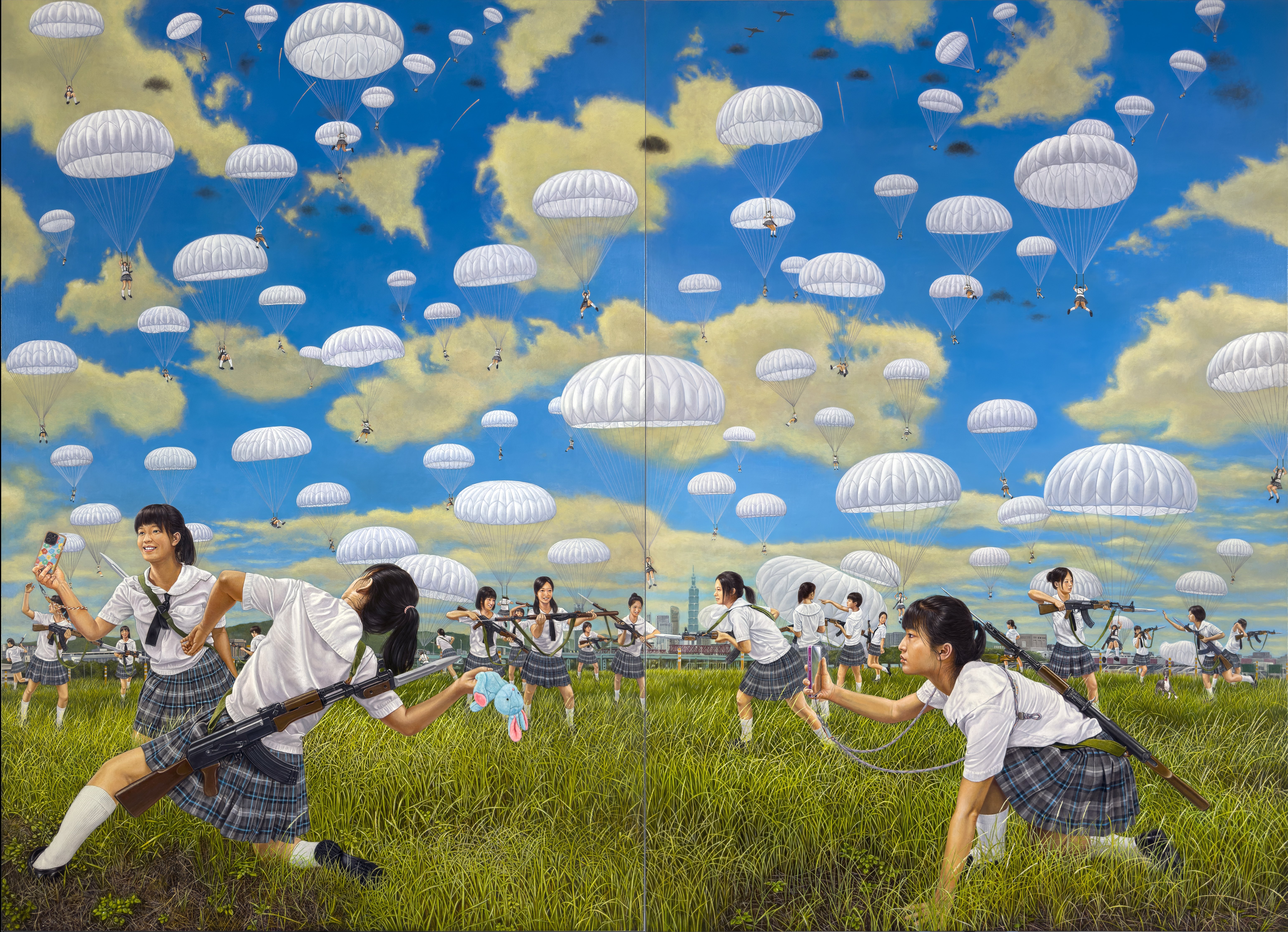 開戦84年 チェン・チンヤオ展：戦争と美術」みどころ｜田川市美術館