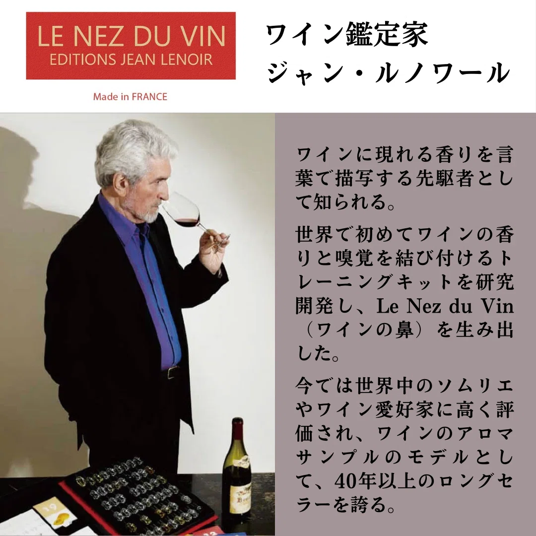 LE NEZ DU VIN ルネデュヴァン 54種ワインの香り ソムリエ試験対策