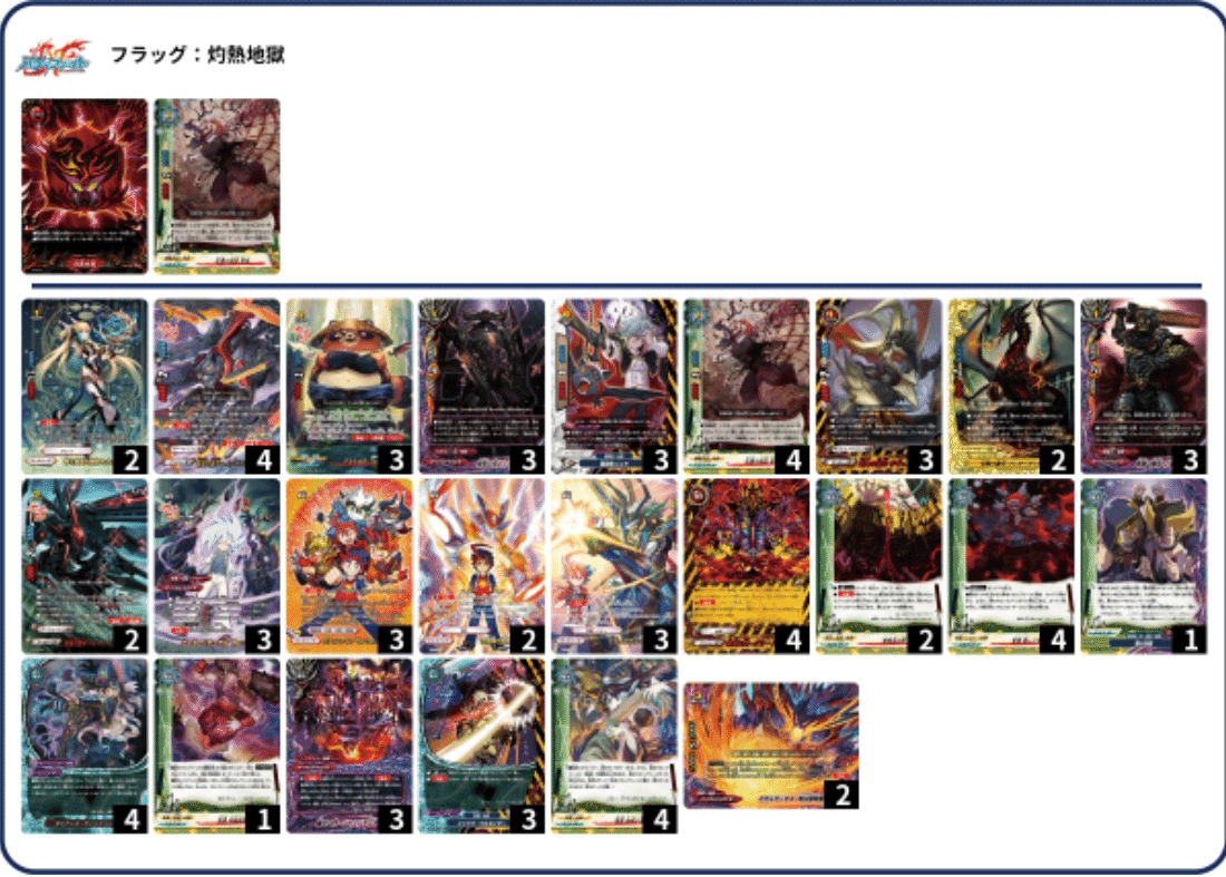 バディファイト 灼熱地獄 現代仕様 デッキ バディファイト 灼熱地獄 現代仕様 デッキ デッキ】バディファイト