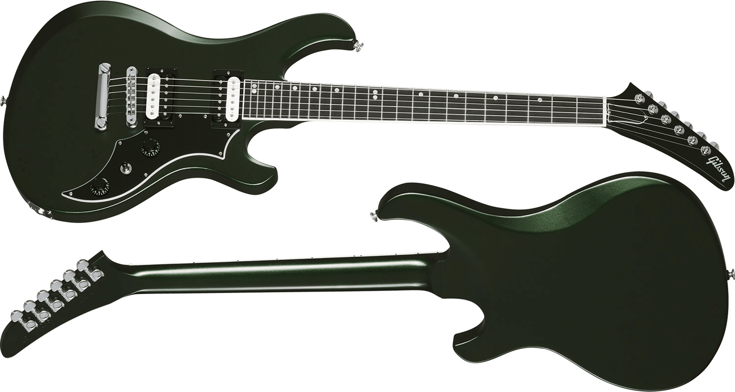 ダーク・グリーン・サテン!80年代の異端的人気を誇ったギブソン ダーク・グリーン・サテン!80年代の異端的人気を誇ったギブソン