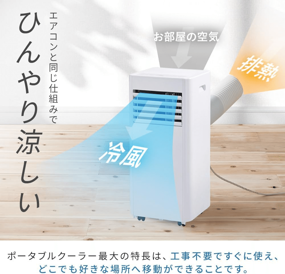 micky　ポータブルクーラー　IPP-2225U IPP-2225Uレビュー｜実際の使用感と冷却性能を徹底検証｜家電の