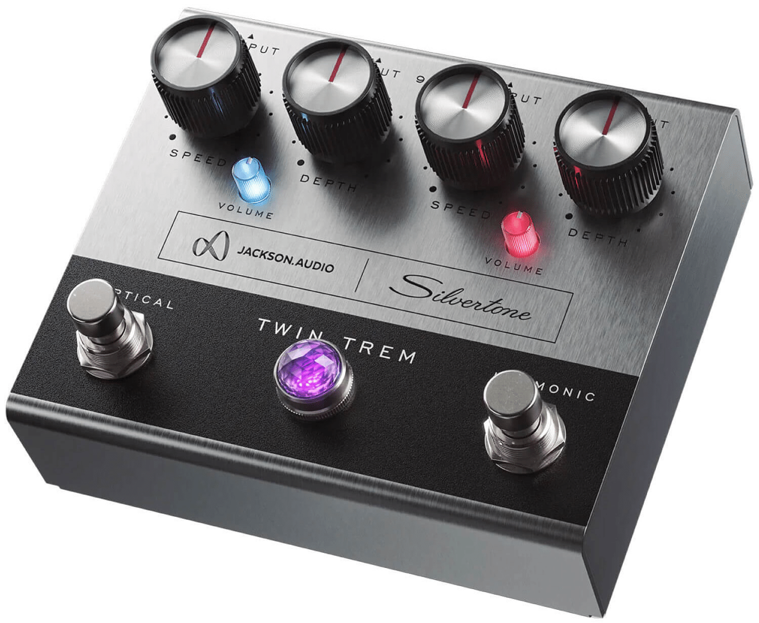 2つの異なるトレモロエフェクトを搭載したペダル「Jackson Audio TWIN