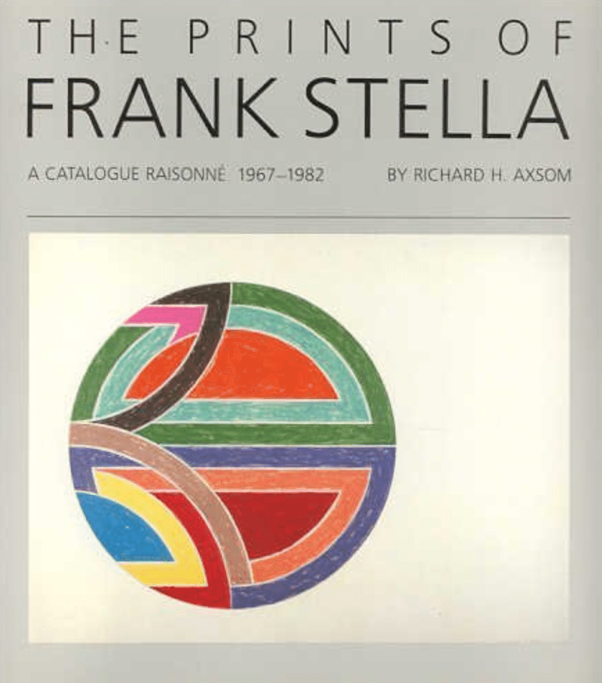 FRANK STELLA アートブック ご本人直筆サイン入り FRANK STELLA