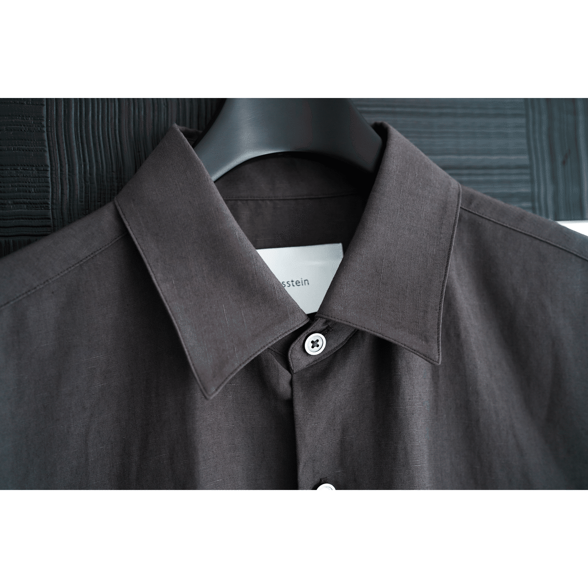 sssteinのシャツは美しい。ssstein Rayon/Linen Oversized Down Pat