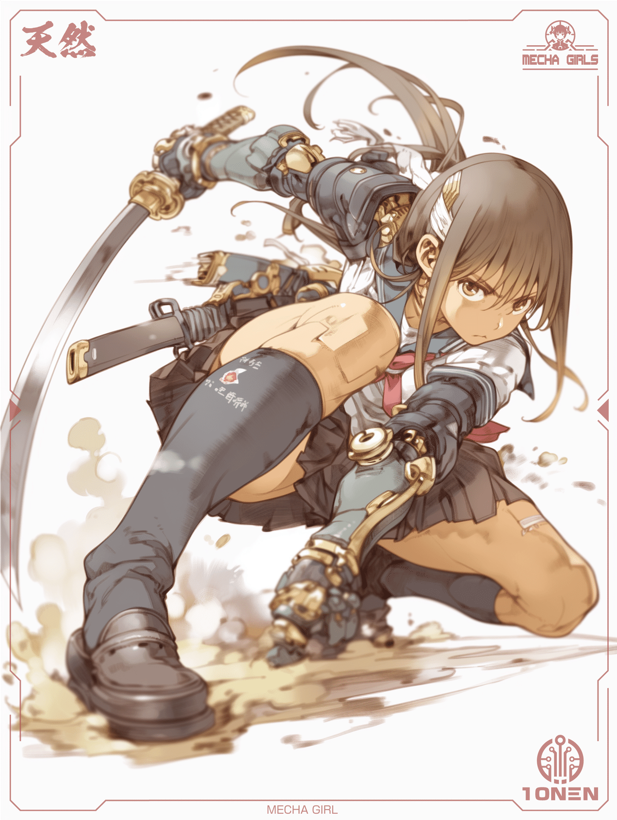 AI画像生成】2025年6月24日のイラスト【雑記：暑いので水面走り祭り