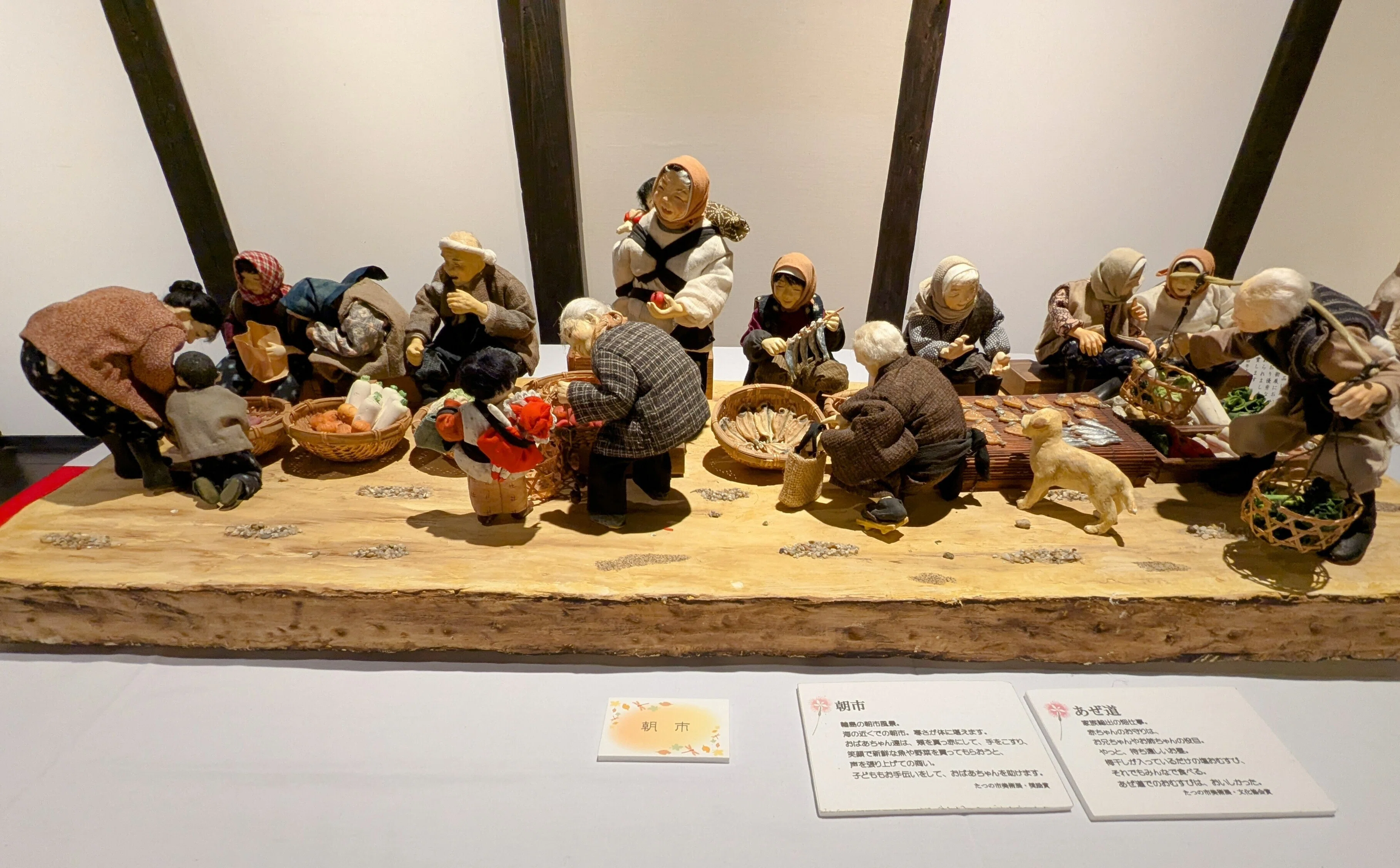 旅するシニア】ふるさと紀行⑥帰福直前の人形展！思い出の作品たち