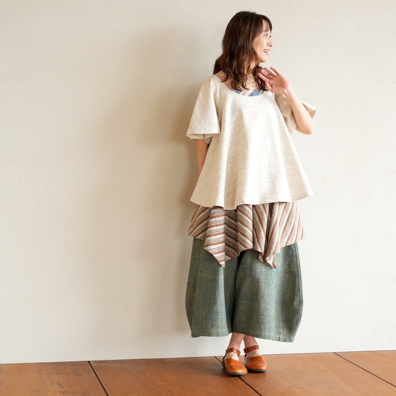 うさとの服 トップス 生地厚め
