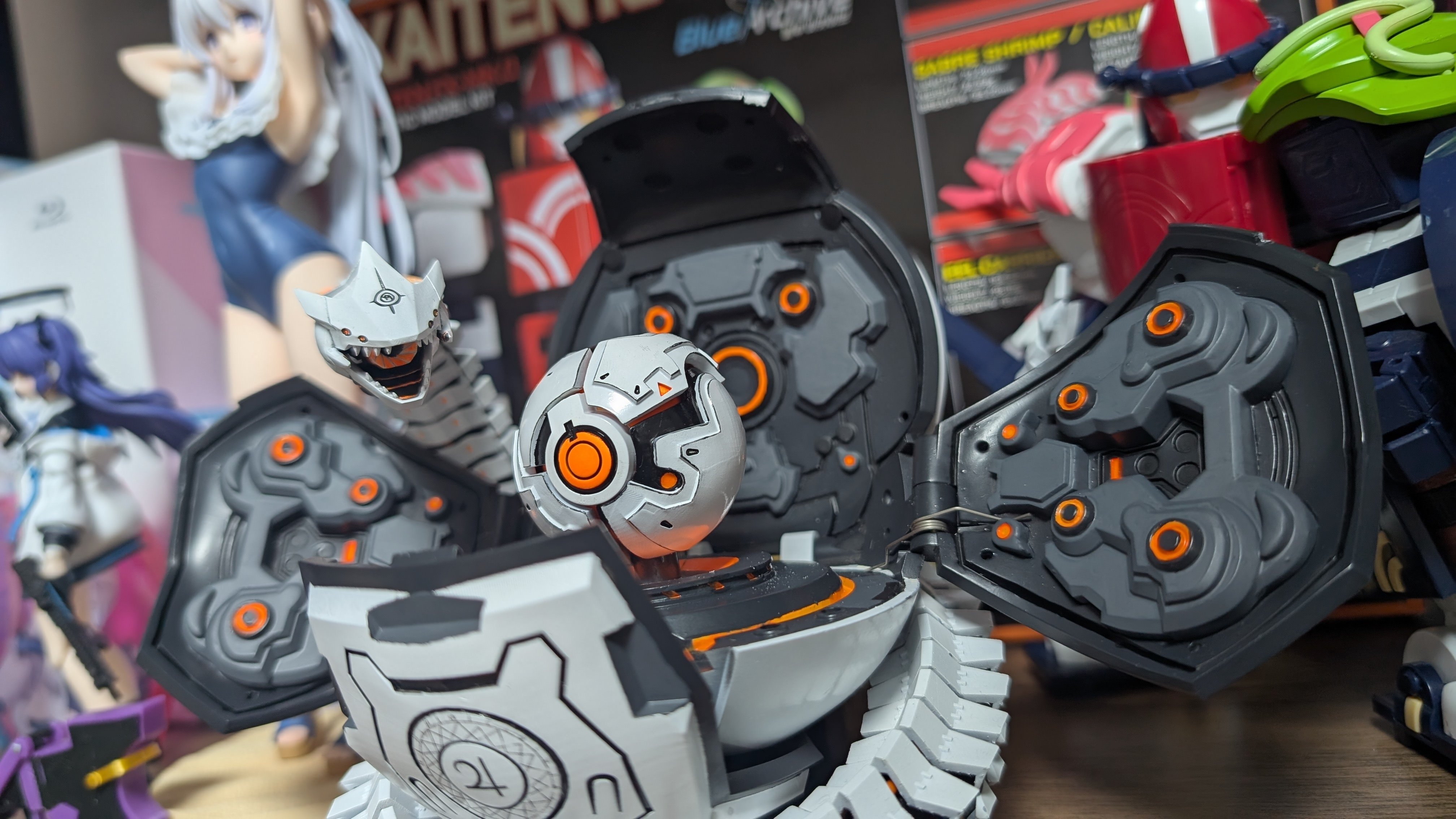 ブルアカ】 ケセドのガレージキットを塗装 【フィギュア】｜蝶枝ろいぜ