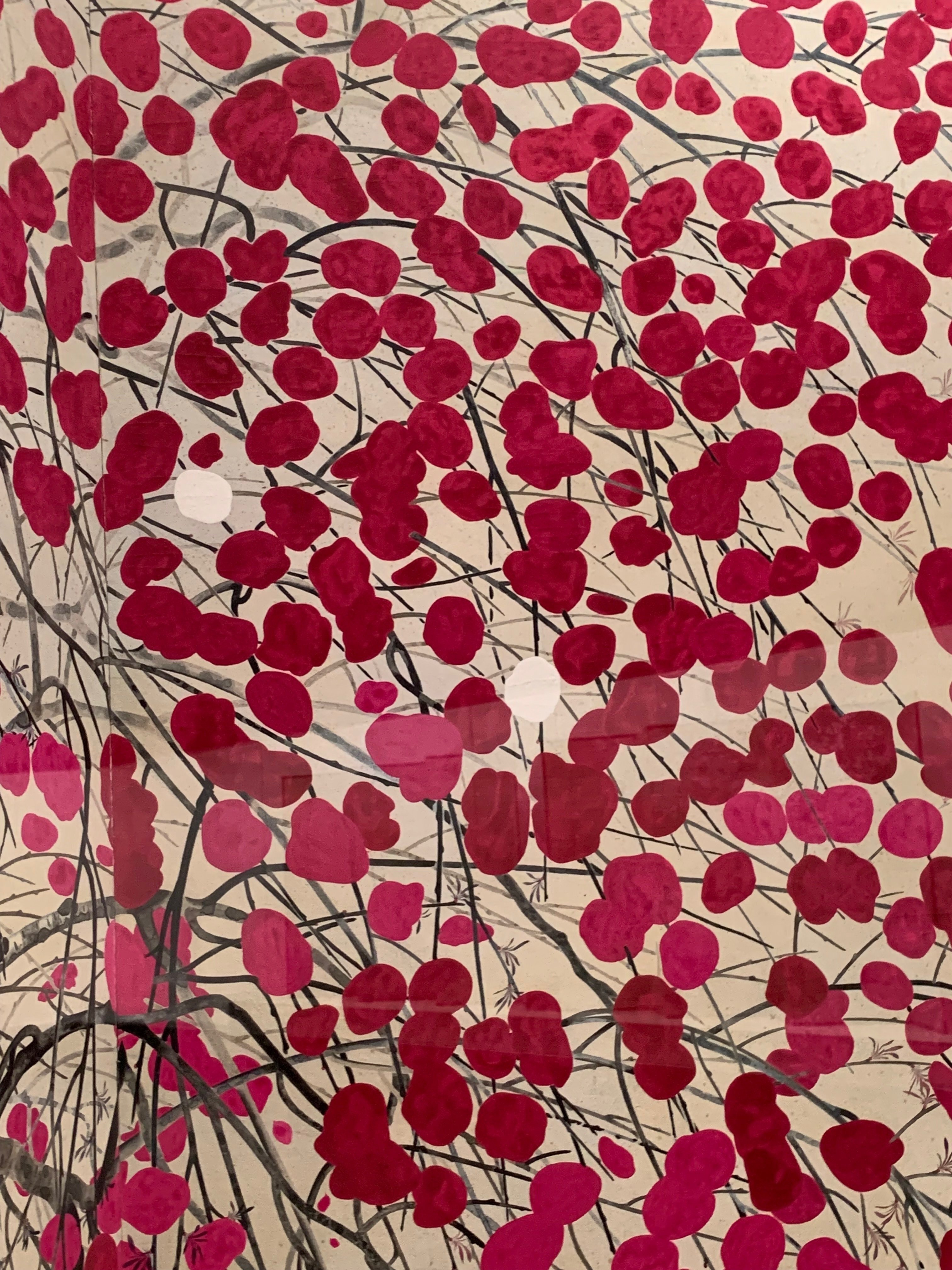 日本画】AIと考える速水御舟幻の桜屏風、どこまで再現できる？【山種