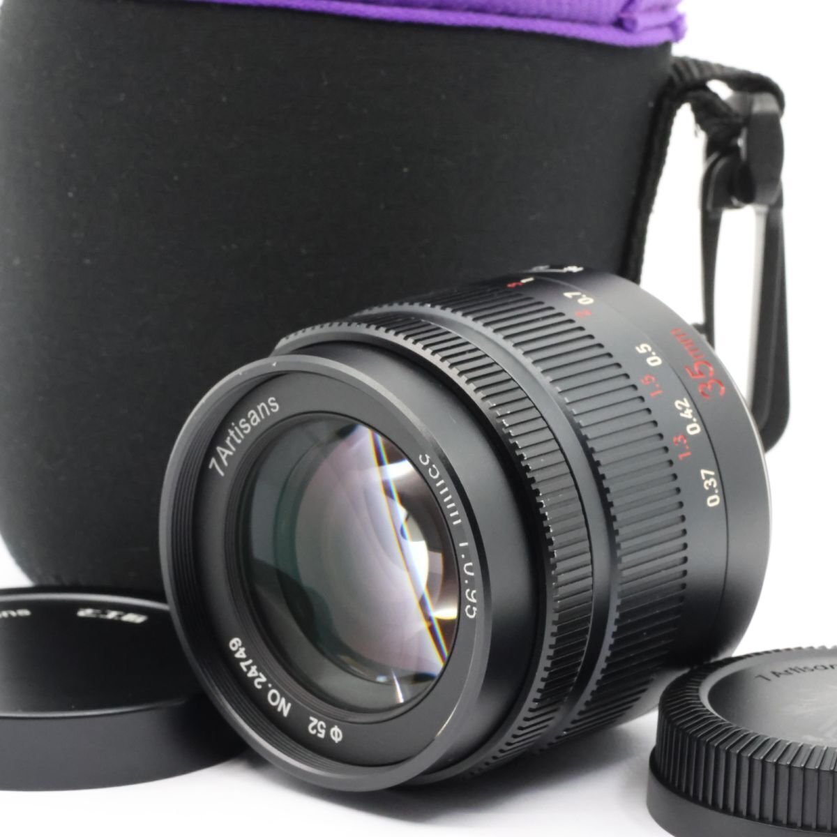☆極上美品【7Artisans】35mm F0.95 富士フィルム Xマウント用