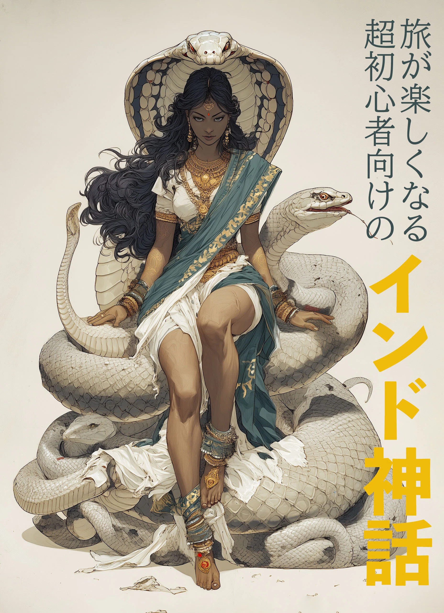 Kindle出版】 Midjourneyを使って超初心者向けのインドの神様図鑑を