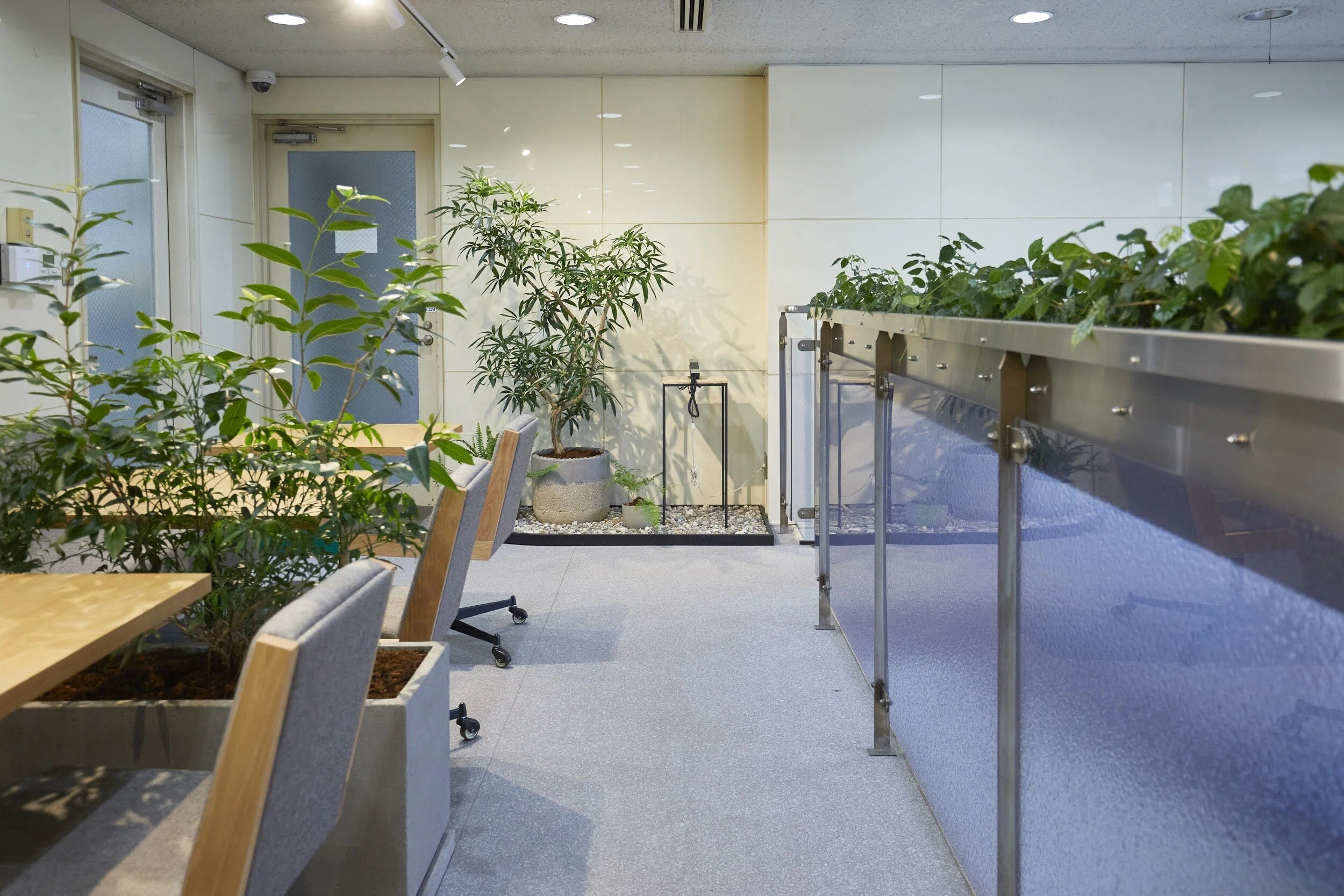 自然に学び、創り上げた「源庭」 箱根植木 本社エントランス｜parkERs