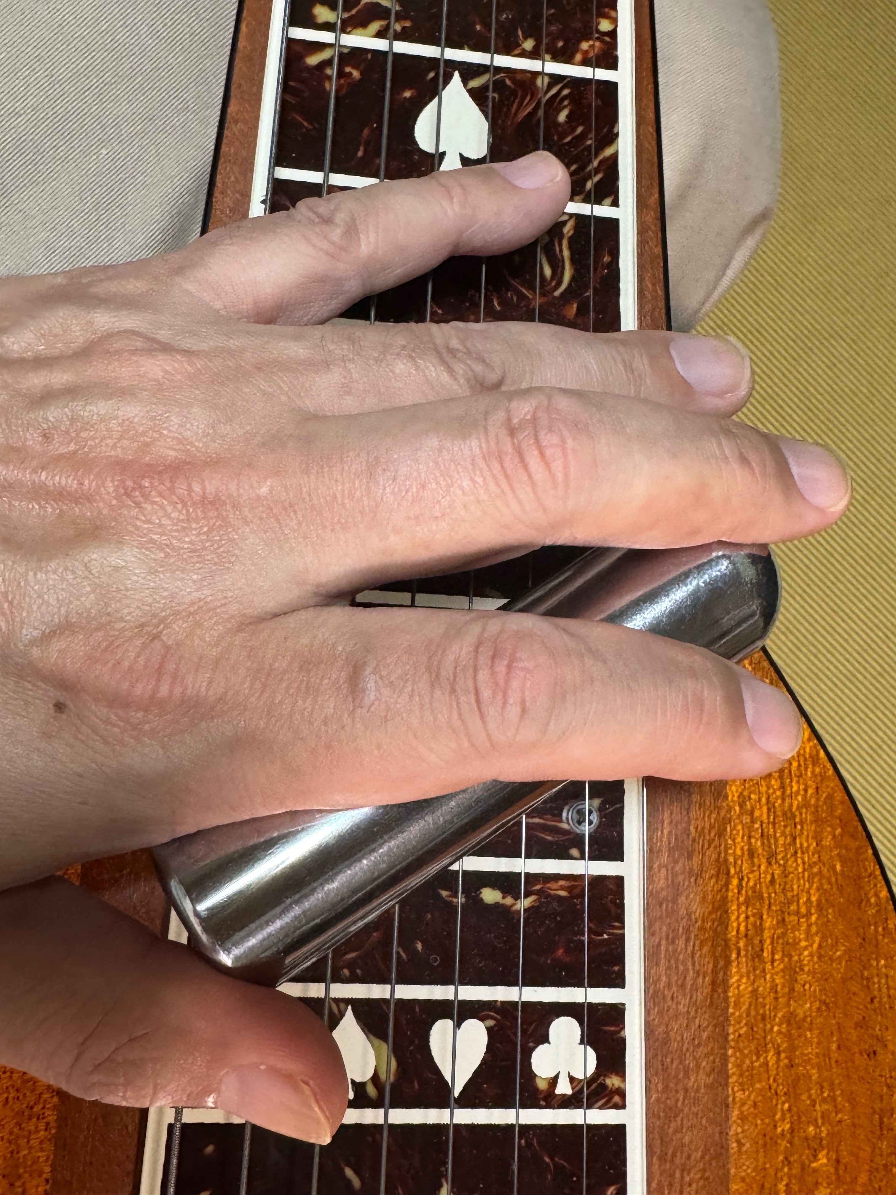 ラップ スチールギターの再開｜まんぼう