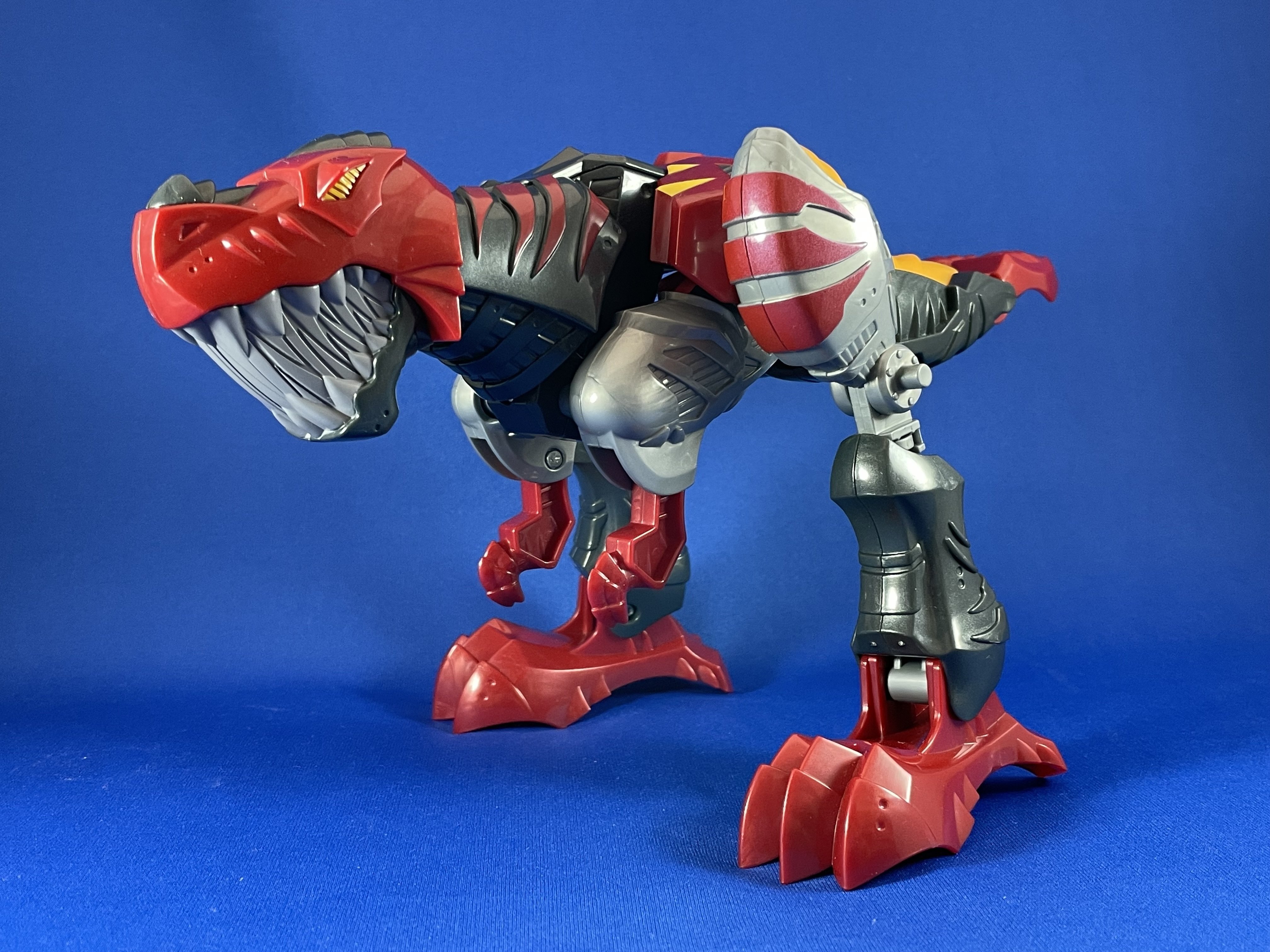 トランスフォーマ恐竜型ロボット シルバー 変形機能付き Amazon.co.jp: 恐竜トランスフォーマーおもちゃ ジョイント調整