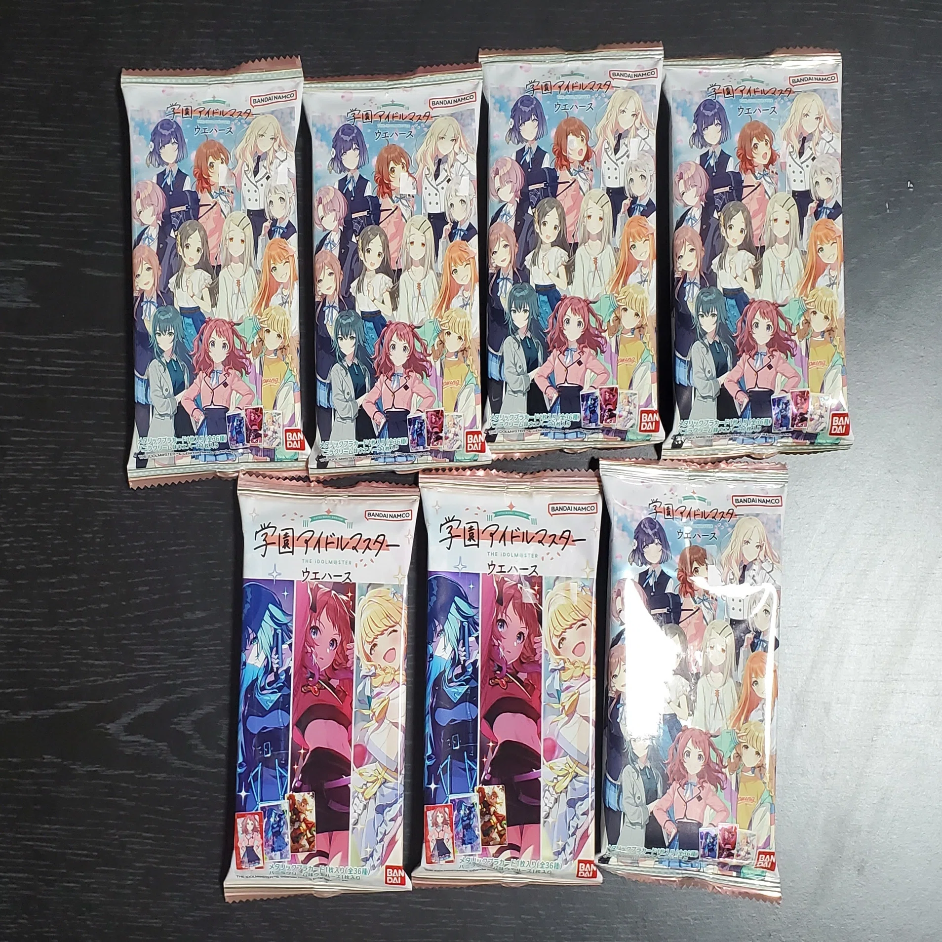 学マス】『学園アイドルマスター ウエハース2』3BOX(60袋)購入！全36種 