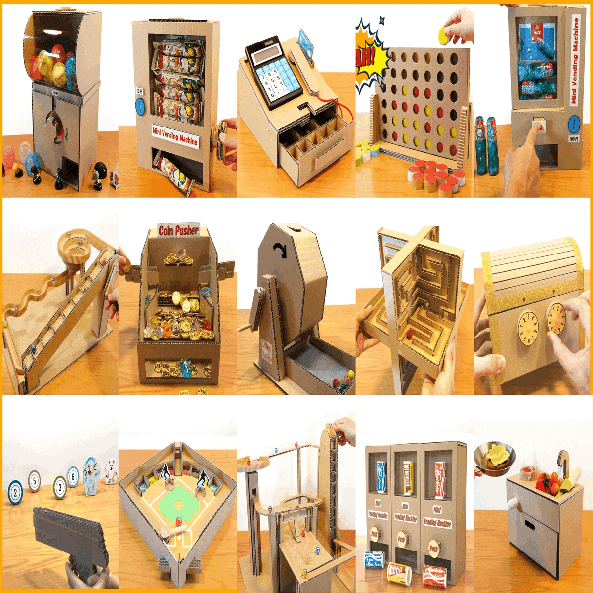 ページを越えてビー玉が転がる！「ビー玉コロコロ絵本」をつくってみよう｜Cardboard Play