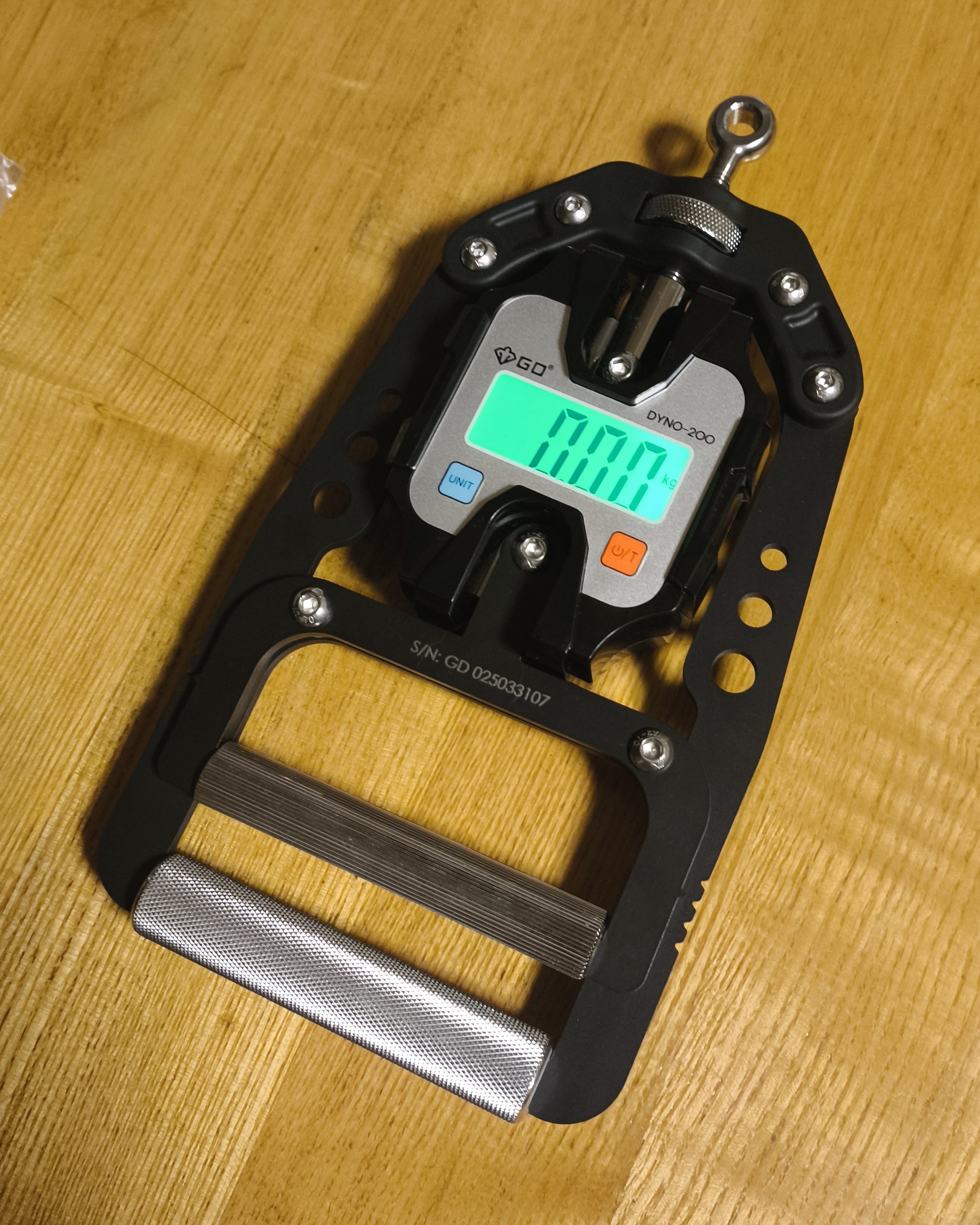 デジタル握力計GD DYNO-200 握力を鍛えることにした｜5423