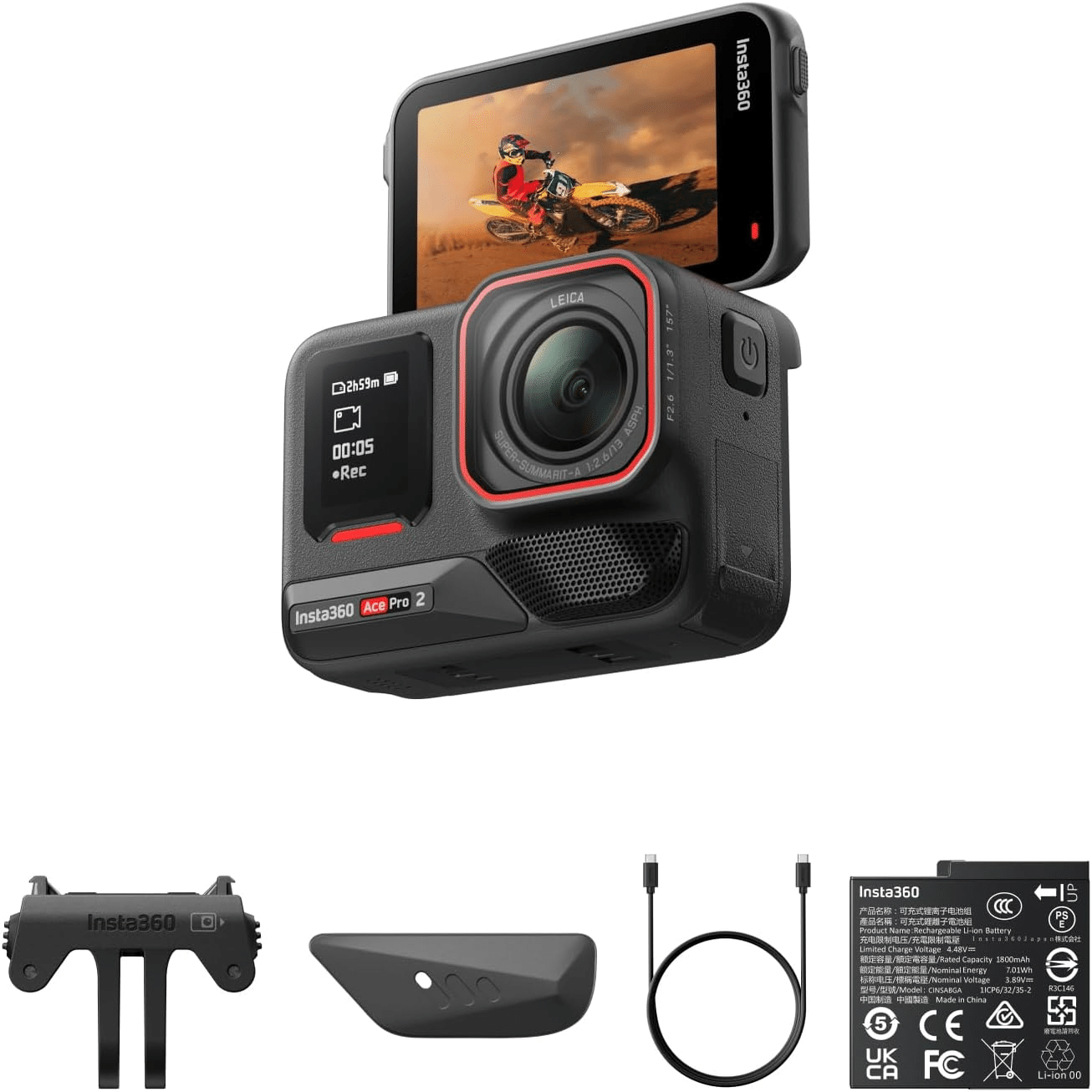 Insta360 Ace Pro 2 8K防水アクションカメラ｜GetGadgetGot