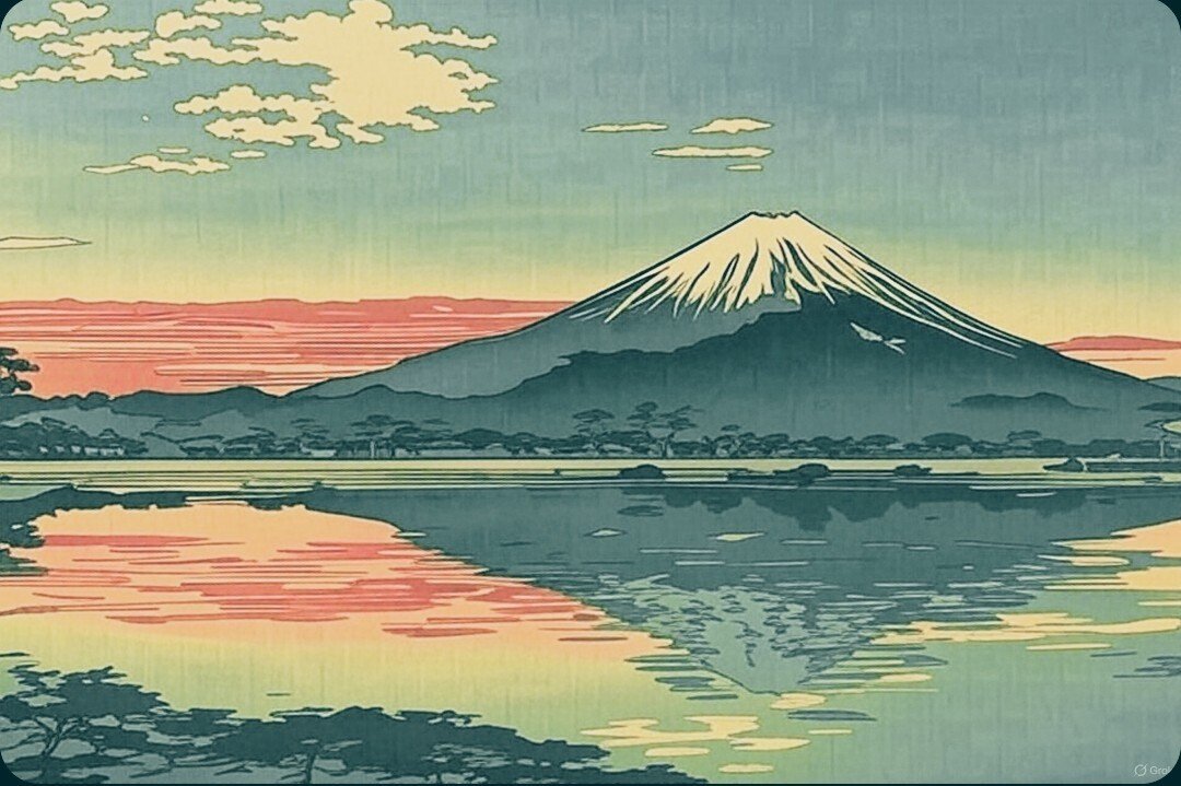 ☆ 富士山 #1 浮世絵｜保健委員