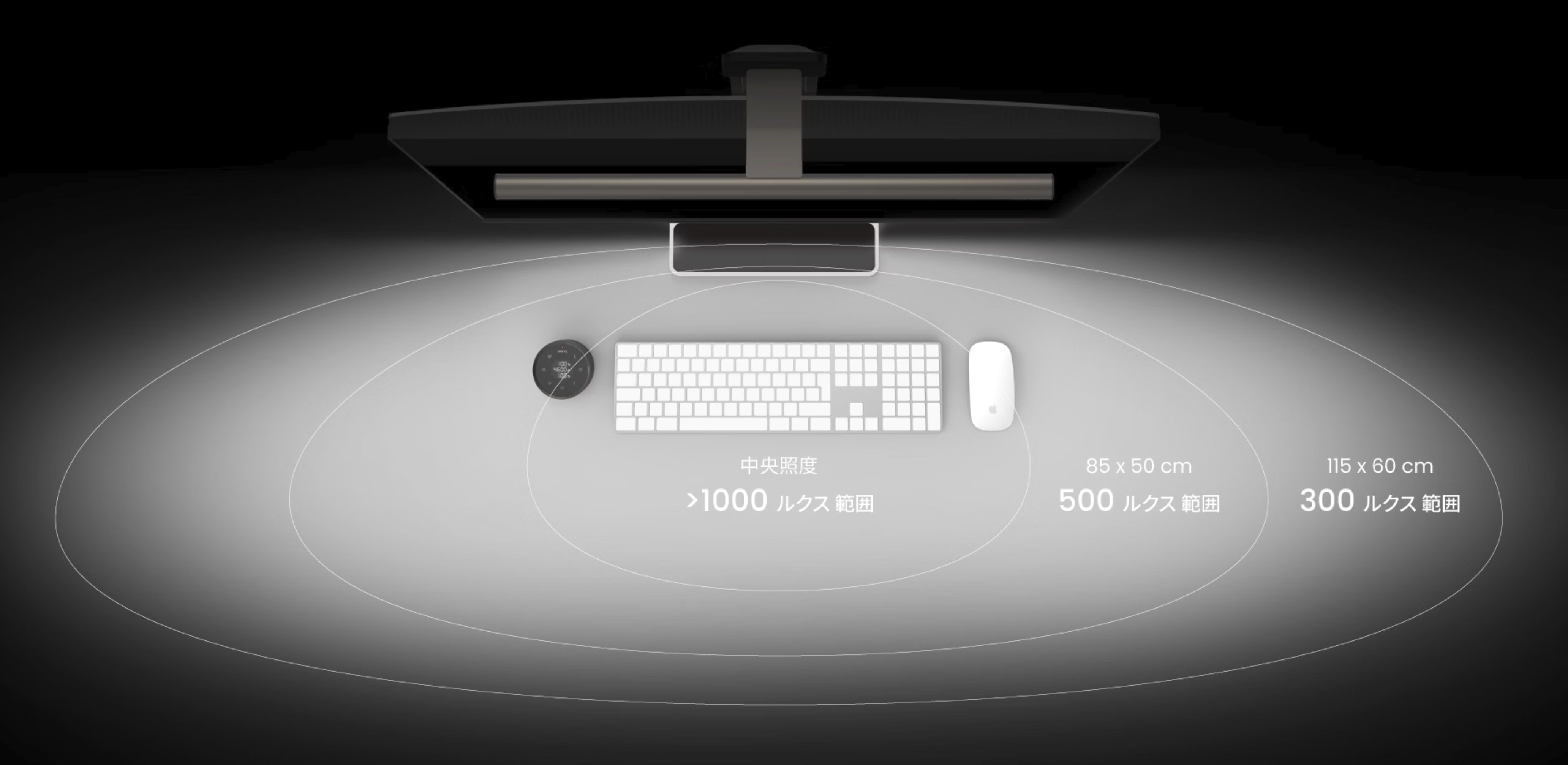 BenQ Screen Bar Halo 2 美品 湾曲モニターライト BenQ ScreenBar Halo | ベンキュージャパン