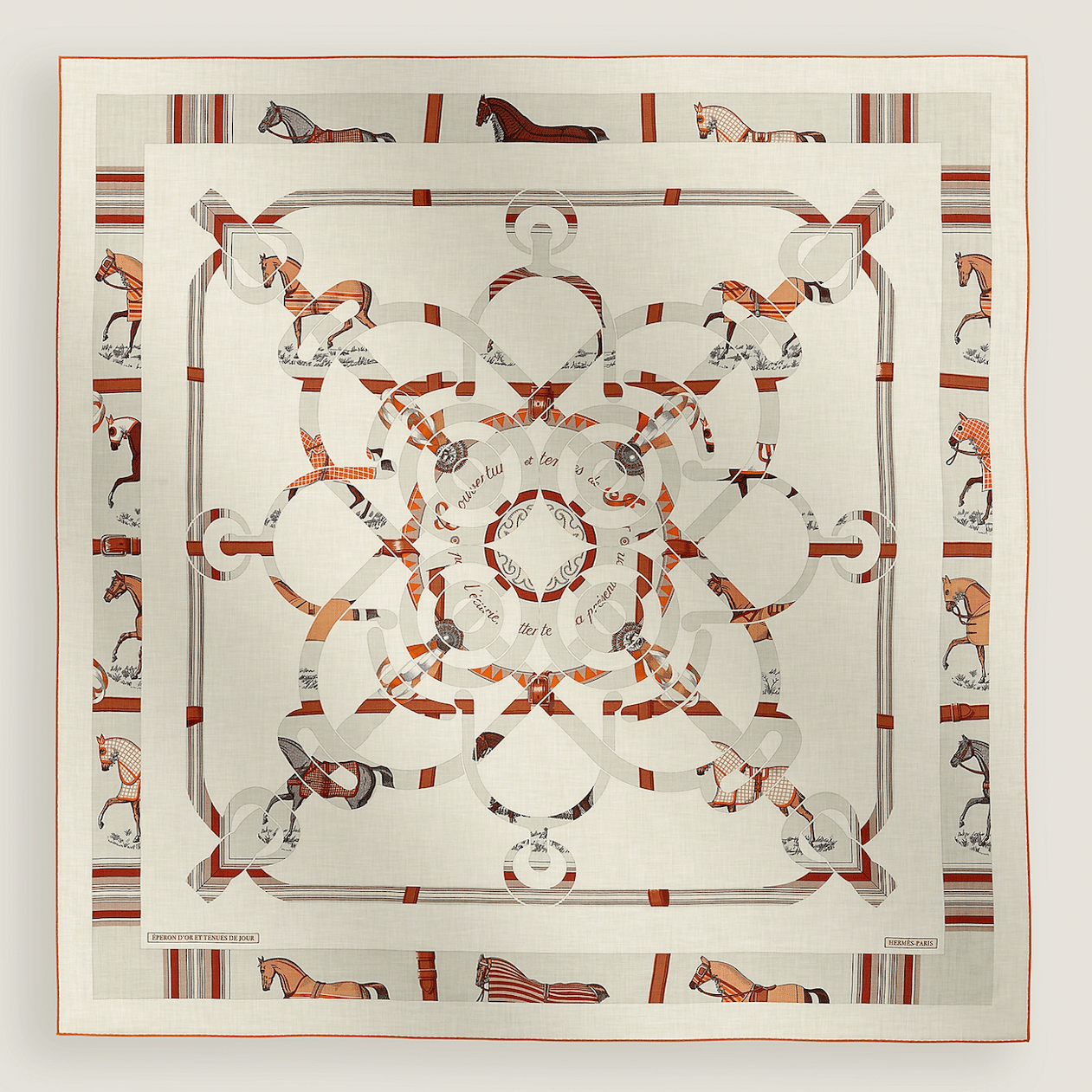 2025春夏コレクション エルメス カレジェアン カシミアシルク