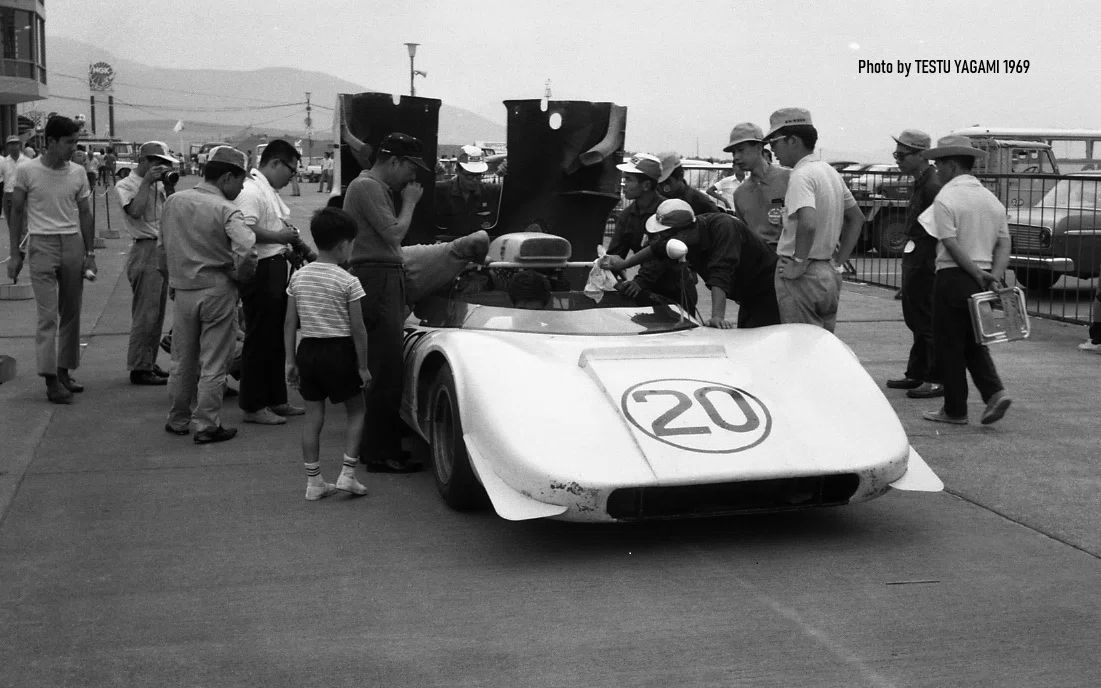 1969年8月NETスピードカップレース。何故か忍び込めた富士SW決勝