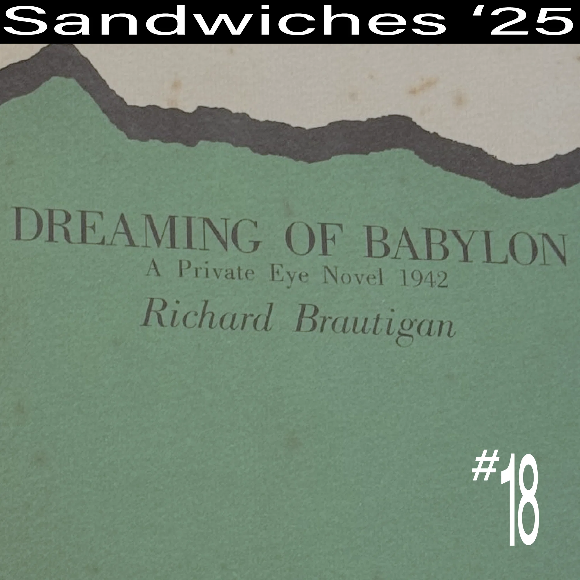 18】バビロン行き、方舟桜丸【BLOG: Sandwiches