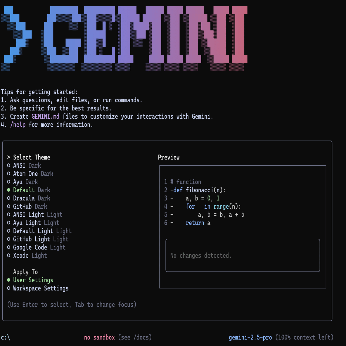 Gemini CLIの導入が簡単すぎた件｜青猫