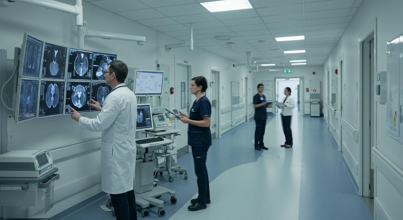 ドイツの病院で働く医師