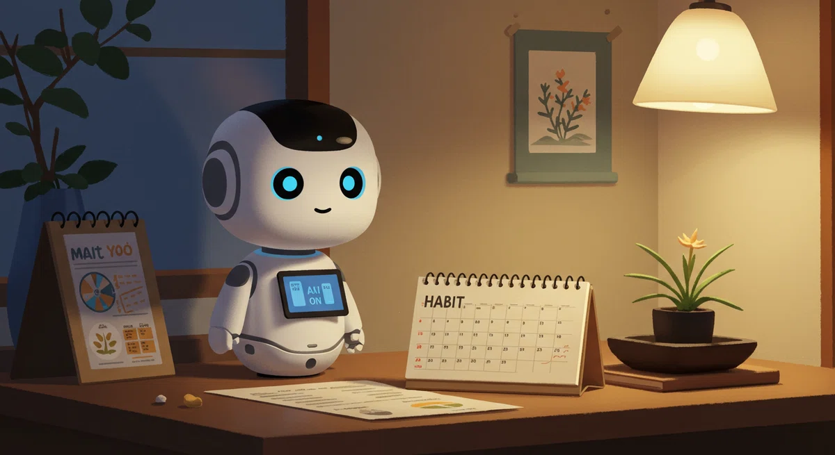 習慣化を支援するAIロボット