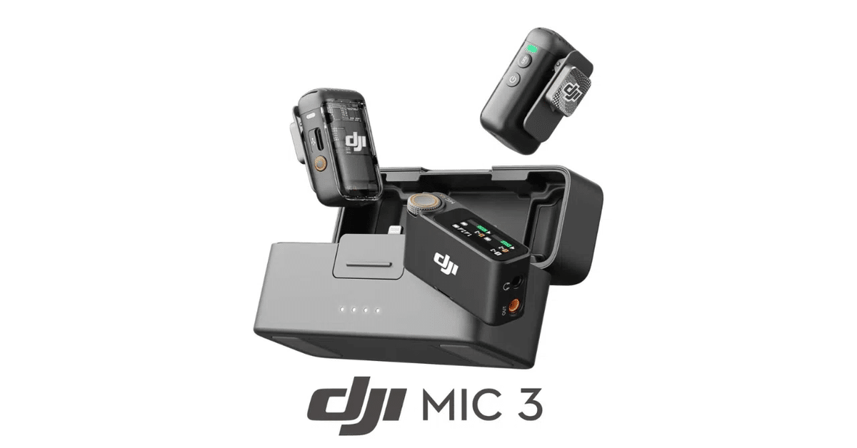 DJI Mic 3：最新情報！新機能と発売日を徹底解説｜GetGadgetGot