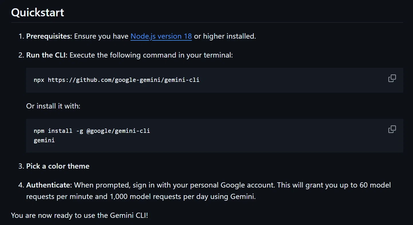 Gemini CLI 試してみるのに四苦八苦｜LiuK