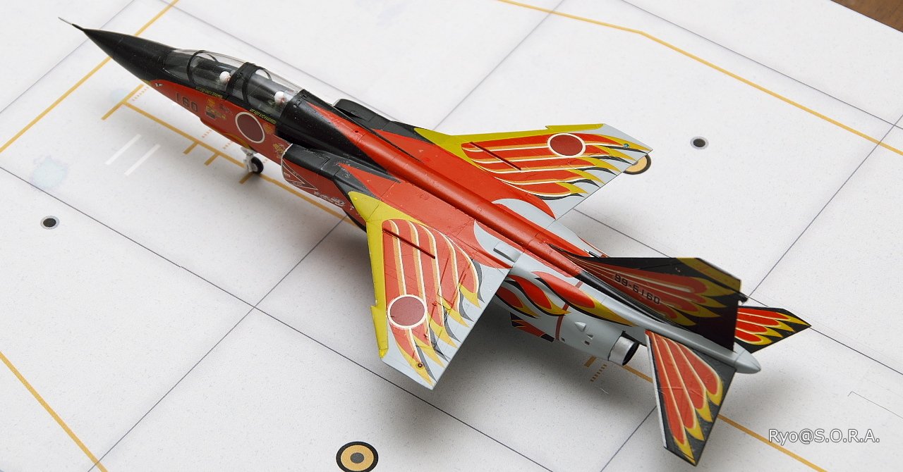 完成品】ハセガワ 1/48 三菱T-2 飛行教導隊 IF塗装 プラモデル製作記