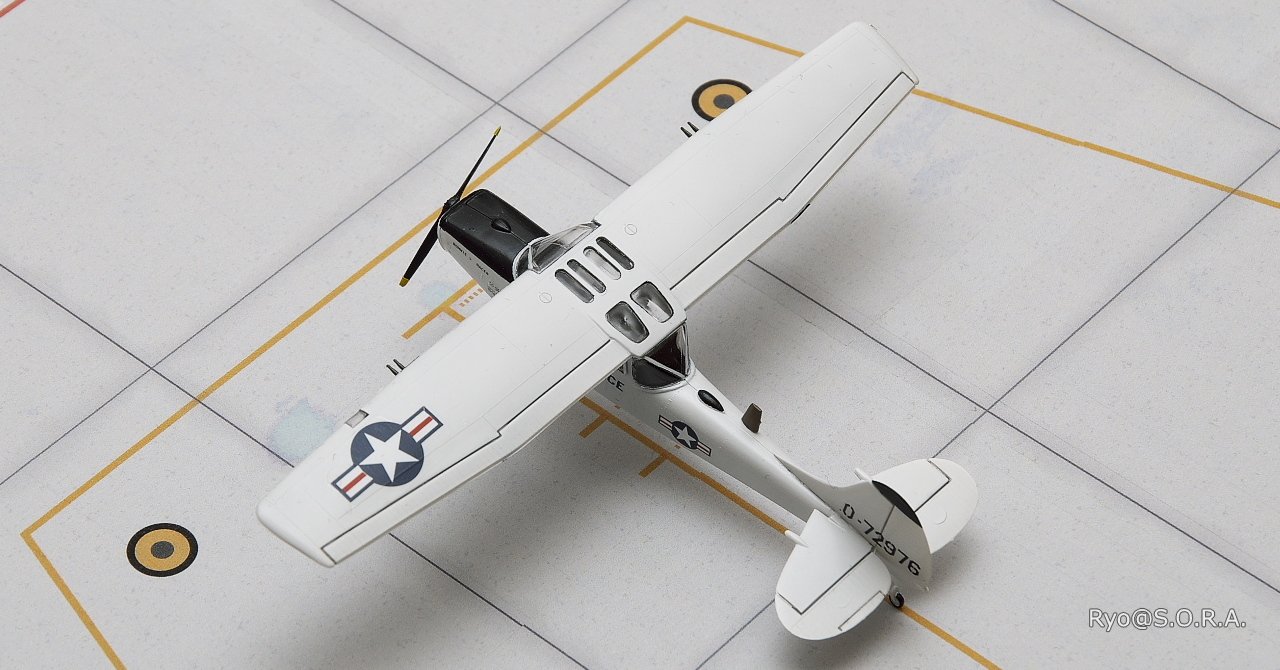 プラモデル製作記 エアフィックス 1/72 バードドッグ O-1E/F｜Ryo@S.O.R.A.